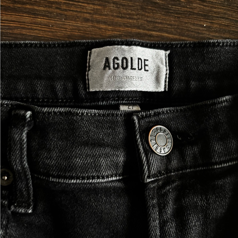 Agolde Black Skinny Jeans